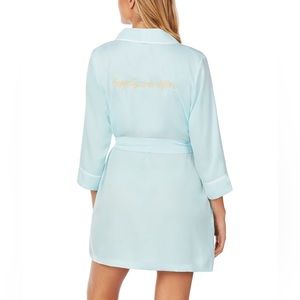 NWT Kate Spade Happily Ever After silk robe